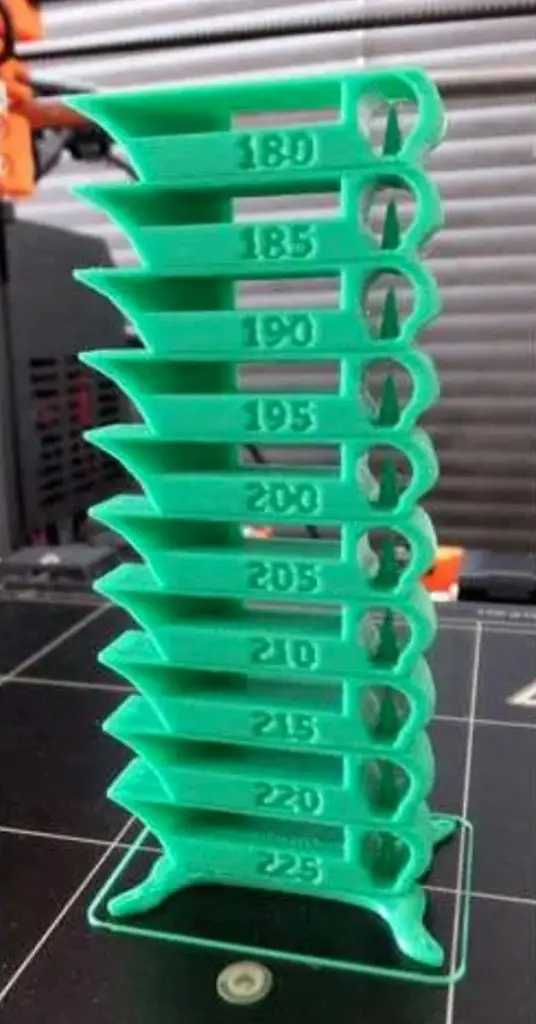 pla printing temperature