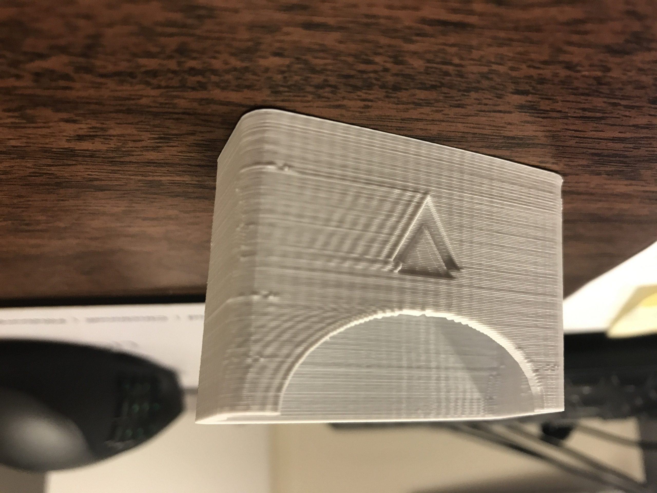 example of 3d print ghosting