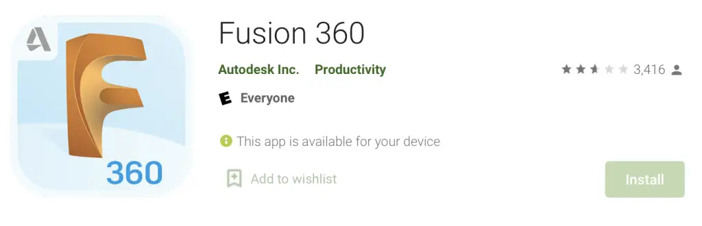 fusion 360 android