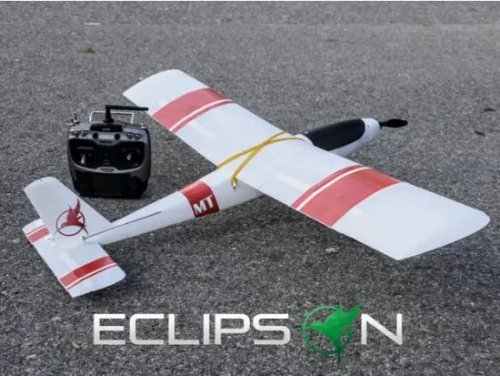 The 3D printed Eclipson RC plane