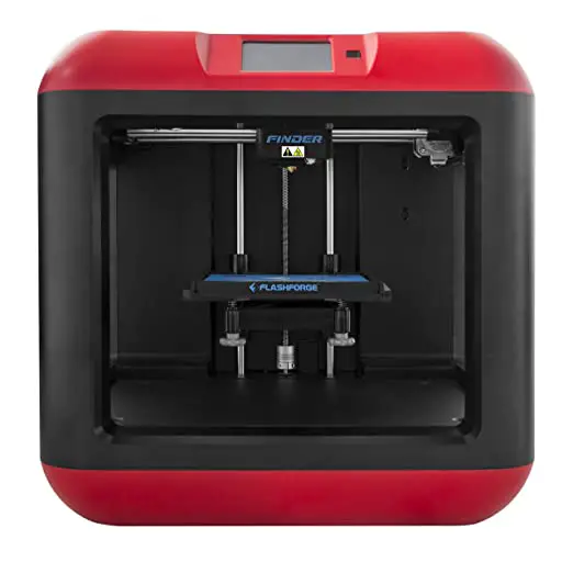 Flashforge Finder 3D printer in red