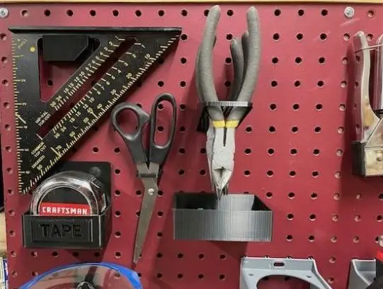 28 Free 3D print pegboard models to make and get organized by tonight